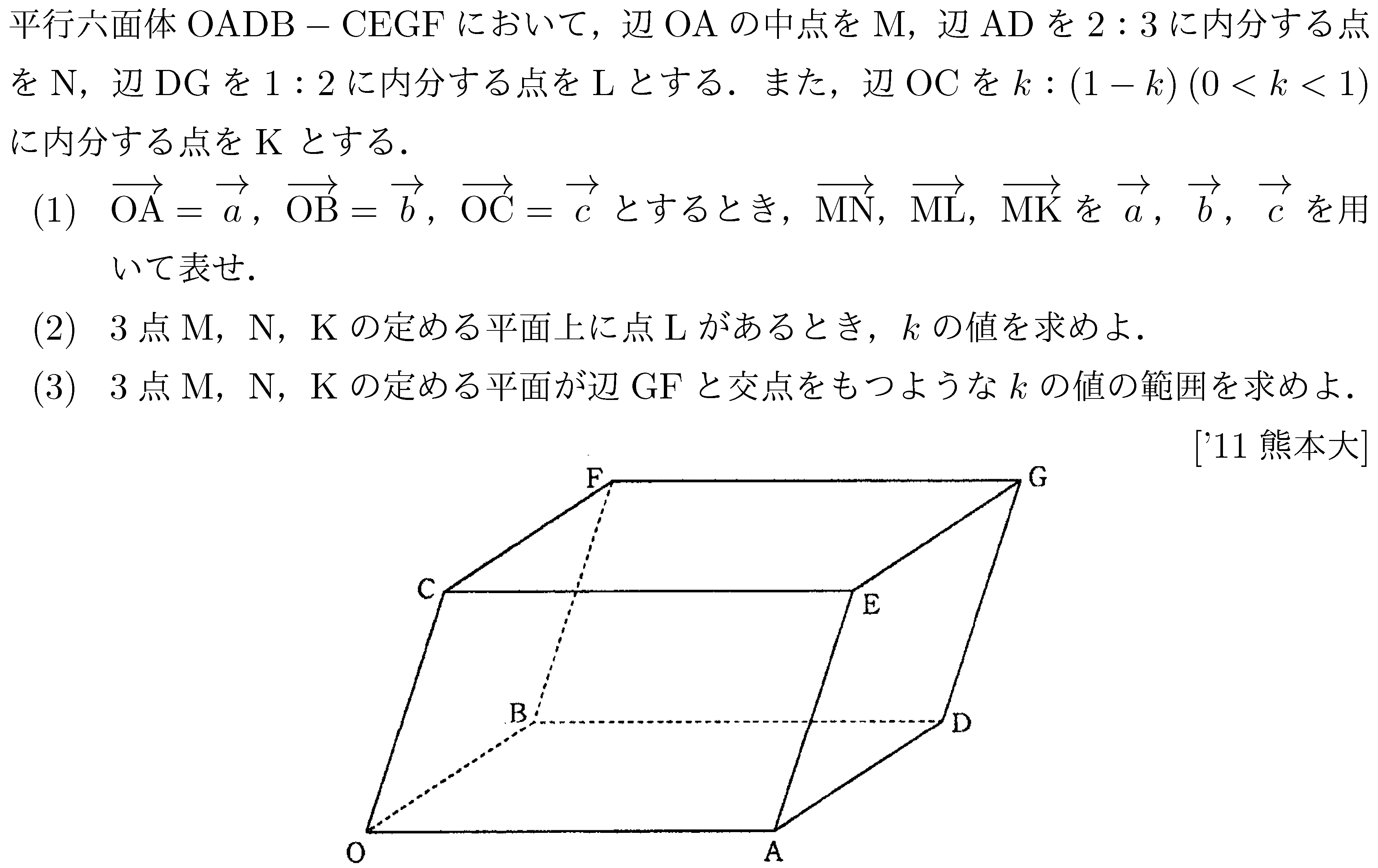 大学入試数学の問題